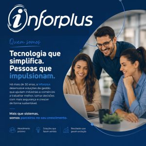 Capa do artigo sobre os 35 anos da Inforplus