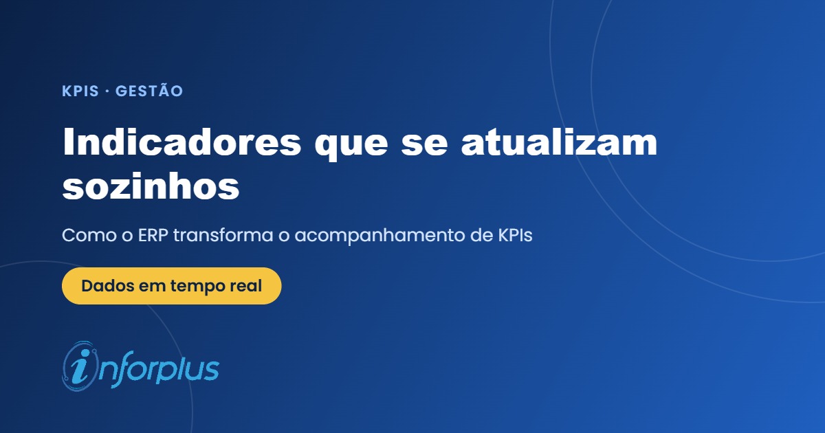 Capa do artigo sobre gestão de KPIs com ERP